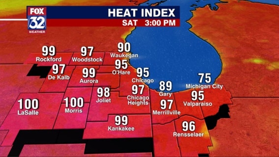 Hottest weekend of the year for Chicago?
