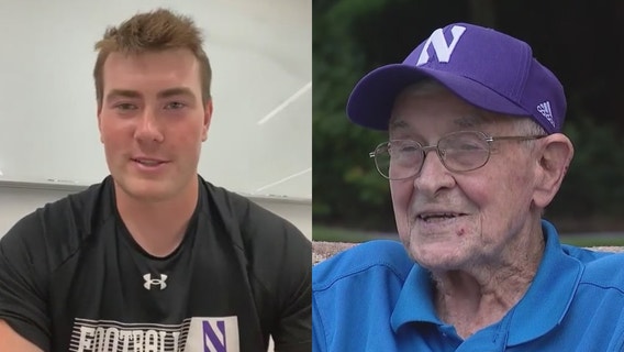 Grandson of Gaelic football star playing for Northwestern in Ireland this weekend