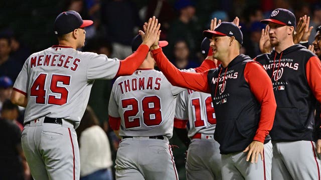 Meneses hits 2-run HR in 8th as Nationals beat Cubs 6-5