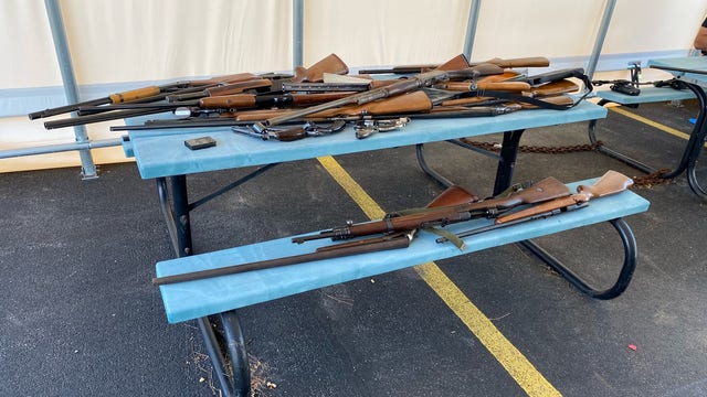 Kane County gun buy-back program gets over 100 guns off the street