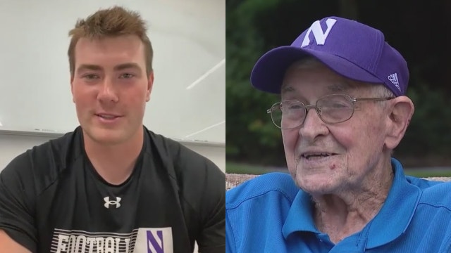 Grandson of Gaelic football star playing for Northwestern in Ireland this weekend