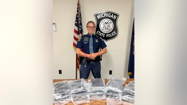 $985K worth of cocaine found near crashed vehicle after driver flees Michigan State Police