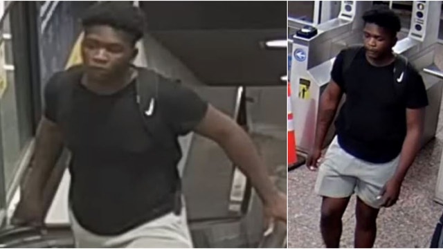 Gunman sought in attempted robbery at Blue Line station