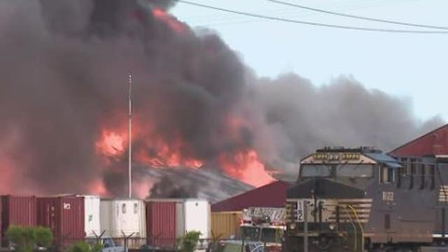 Pritzker issues disaster proclamation for Madison, St. Clair counties after massive warehouse fire