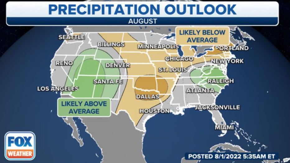 Summer’s homestretch August weather outlook
