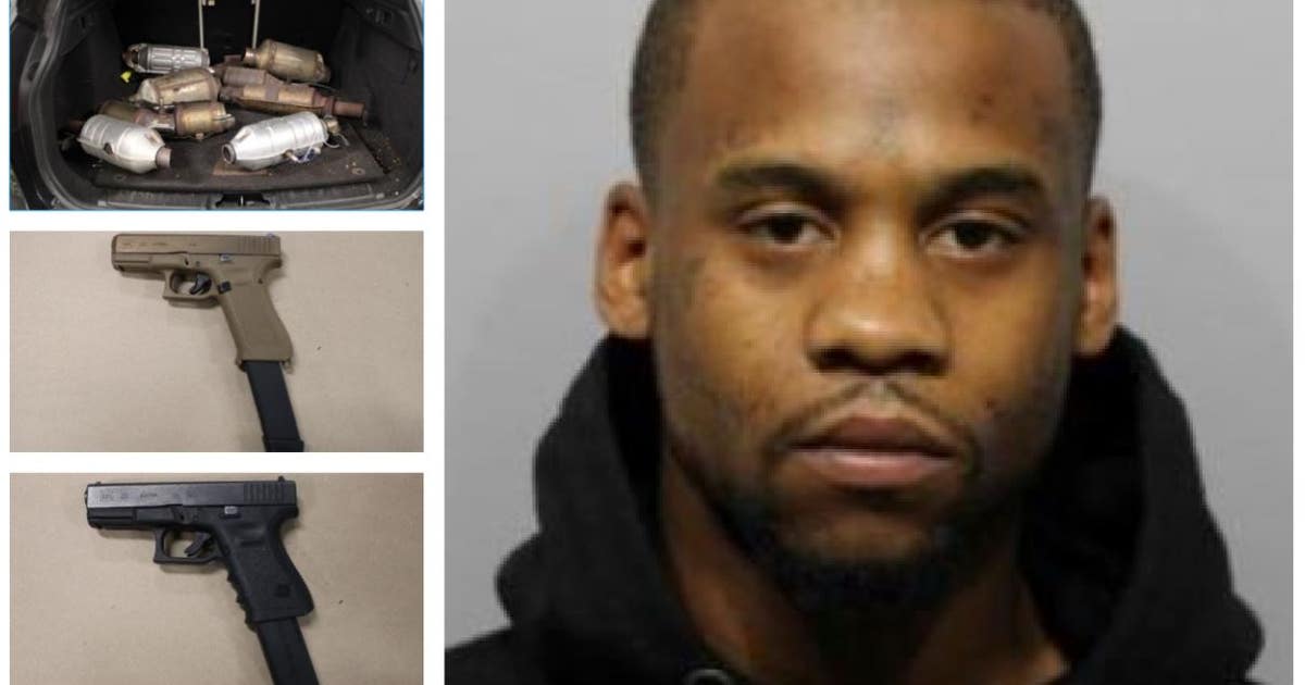 Chicago man arrested after he's found with stolen catalytic converters ...
