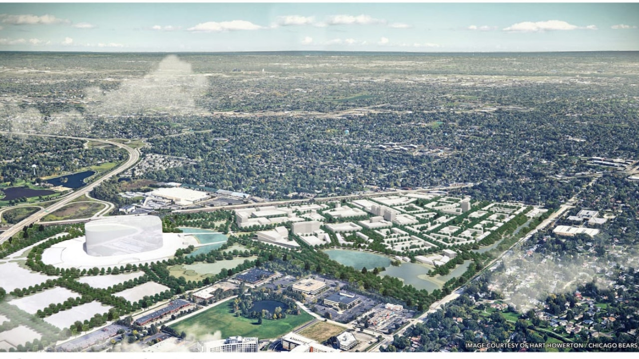 Chicago Bears Release Renderings Of Proposed Arlington Heights Stadium ...