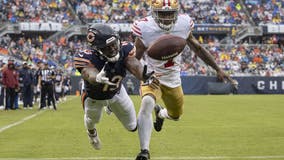 Bears place receiver Pringle on IR because of calf injury