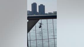 Watch: Hoverboard rider falls into Detroit River during auto show demonstration