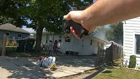 Body cam footage shows Waukegan police officer fatally shoot man wielding knife, hammer