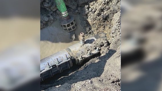 Dixmoor water main breaks expected to be fixed this week