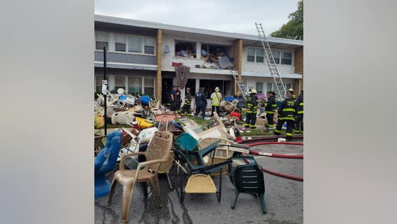 Woman, 61, in critical condition following fire on Chicago's Southwest Side