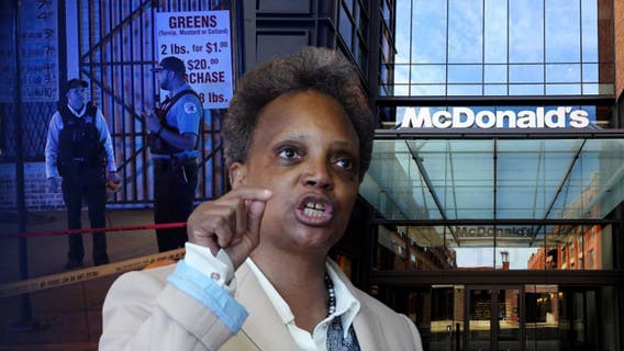 Lightfoot tells McDonald's CEO to 'educate himself' after he warns of rising Chicago crime