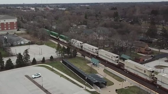 Suburban mayors rally against railroad merger that they say will increase freight traffic