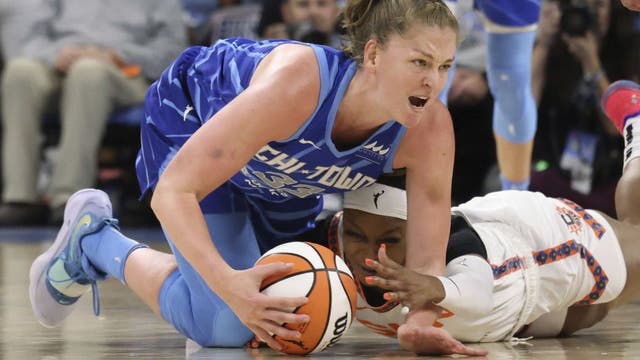 Sun rally in 4th, beat Sky 72-63 to advance to WNBA Finals