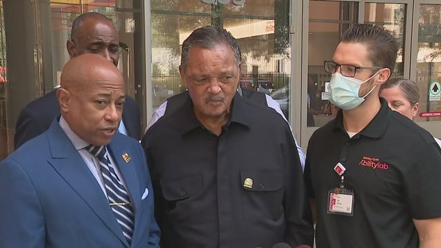 Rev. Jackson released from Chicago's Shirley Ryan AbilityLab, continues fight to help migrants