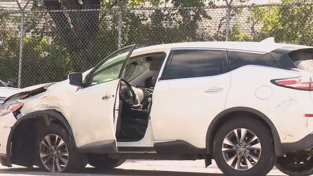 Chicago cop, elderly couple injured when car speeds away from traffic stop, crashes into squad car