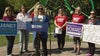 Suburban moms urge voters to cast ballots for candidates in favor of gun control