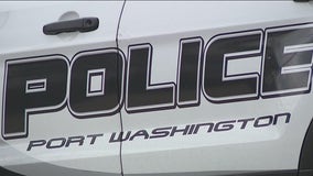 Port Washington police squad hit, Illinois men arrested