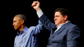 Obama endorses Pritzker in reelection bid