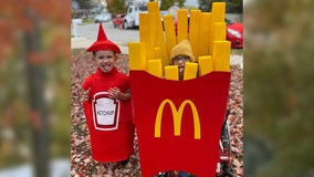 Halloween costume earns boy free McDonald's french fries for a year