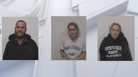 3 adults charged with locking 9-year-old child in dog kennel, sheriff says