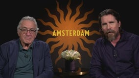 Christian Bale on working alongside Robert De Niro in 'Amsterdam'