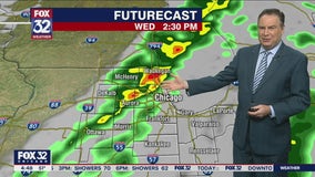 Chicagoland forecast: Rain, possible thunderstorms with highs close to 70