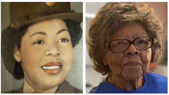 Chicago World War II veteran Fannie Farmer celebrates 100th birthday