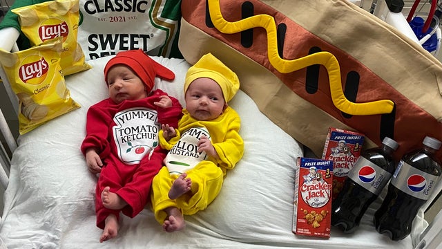 Hospitalized babies at Advocate Children's Hospital dress up for Halloween