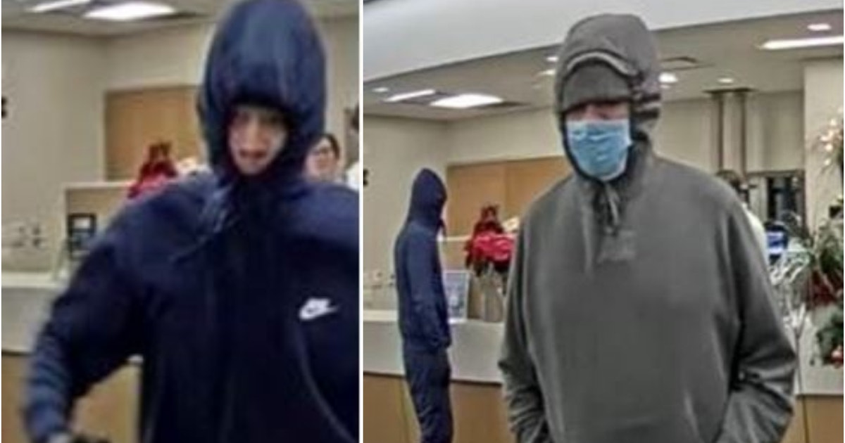 Men sought in Elmhurst bank robbery | FOX 32 Chicago