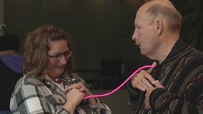 'Its amazing to hear her heart again': Mom meets man who received her daughter's donated heart