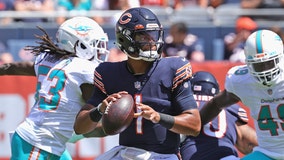 Bears await word on Fields' availability against Jets