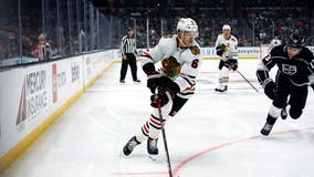 Fiala beats OT buzzer to give Kings 2-1 win over Blackhawks