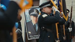 Chicago police honor fallen officer Samuel Jimenez, killed in line of duty in 2018 at Mercy Hospital