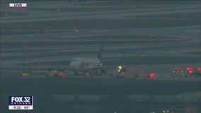 Plane carrying military members and headed to Poland makes emergency landing at Chicago's O'Hare Airport