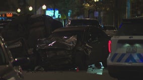 Man dead after crashing into vehicles while trying to flee Michigan Avenue traffic stop, 6 others injured