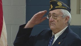 Students honor generations of military veterans at Hinsdale elementary school