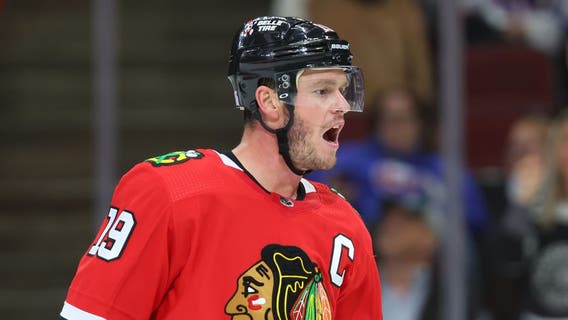Blackhawks captain Jonathan Toews returns after missing two months for treatment of long COVID