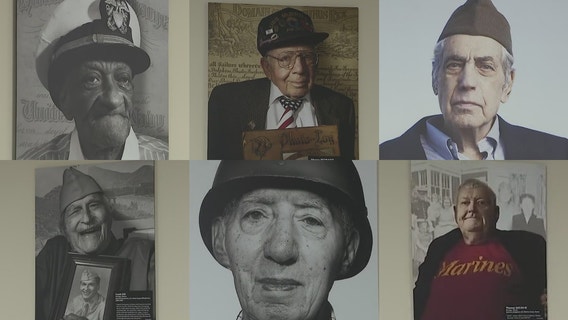 'American Heroes: Portraits of Service' exhibit opens at Chicago's Midway Airport