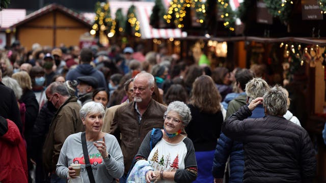 Christkindlmarket 2024: Souvenir collection includes boot-shaped and nutcracker mugs