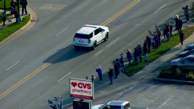 Bradley officer Tyler Bailey gets warm welcome home after being shot on duty