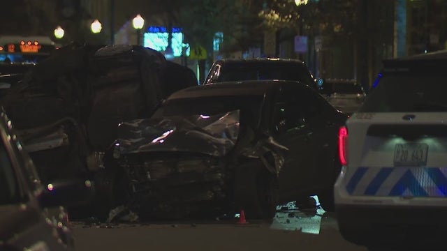 Man dead after crashing into vehicles while trying to flee Michigan Avenue traffic stop, 6 others injured