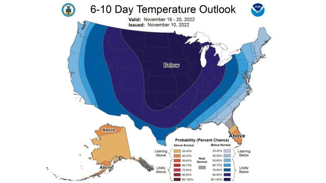 Wintry weather arrives early in Chicago