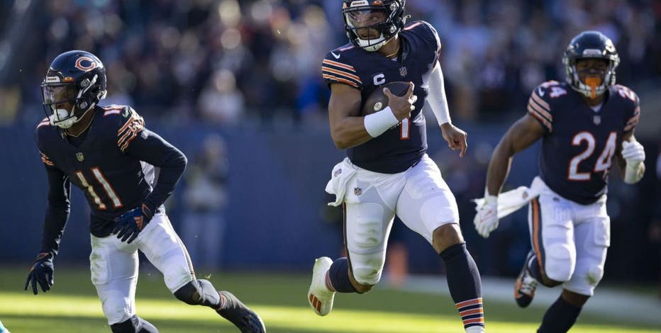 Justin Fields to start Sunday against Lions