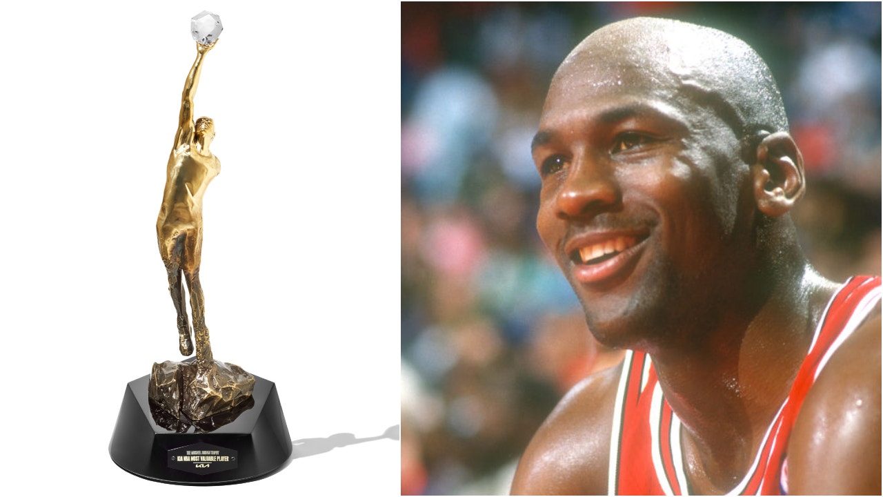 Looking at the 6 newly-named trophies for NBA regular season individual  awards including Michael Jordan Trophy, Wilt Chamberlain trophy, and more