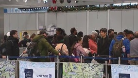 Hundreds of flights canceled, holiday travel plans uprooted ahead of winter storm