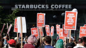 Starbucks workers plan 3-day walkout at 100 US stores as union effort continues