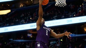 Northwestern wins 5th straight, 63-58 over Brown
