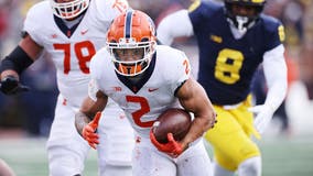 Illinois RB Chase Brown to skip bowl game, enter NFL draft